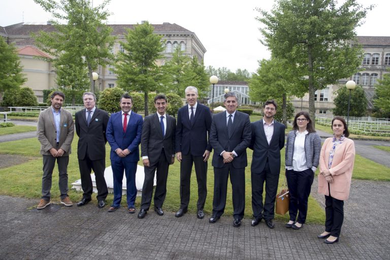 O conselleiro de Economía, Emprego e Industria, Francisco Conde, participana xuntanza na que se presentarán os proxectos gañadores do Galicia Open Future: Edición Retos 4.0.